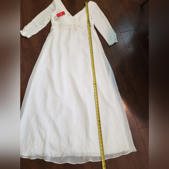 NWT JJ'S HOUSE Wedding dress size 12 - Picture 6 of 15